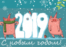 С Новым 2019 Годом!